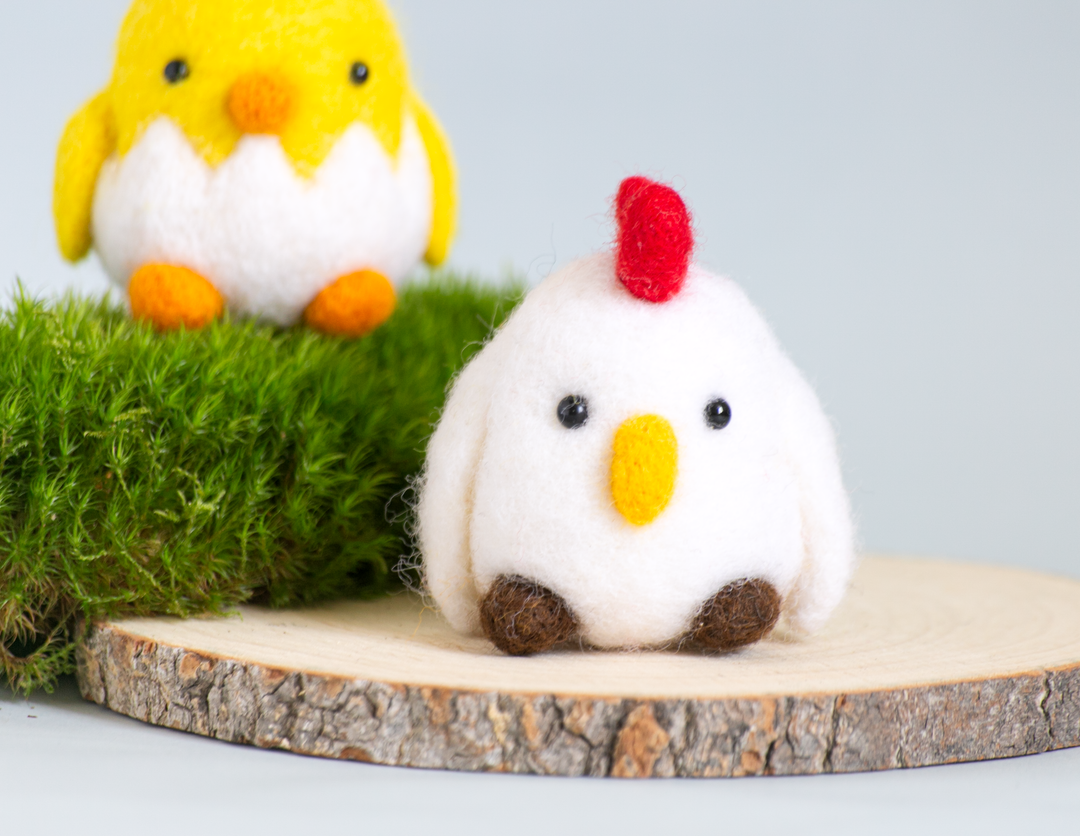 Hen and Chick Ornaments