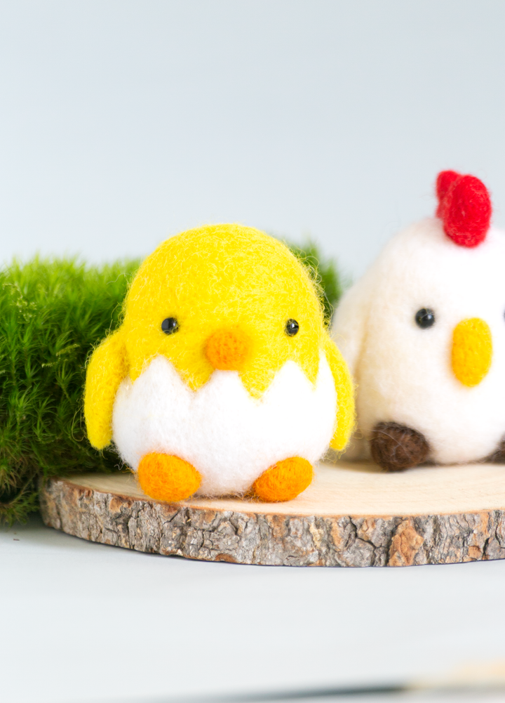 Hen and Chick Ornaments