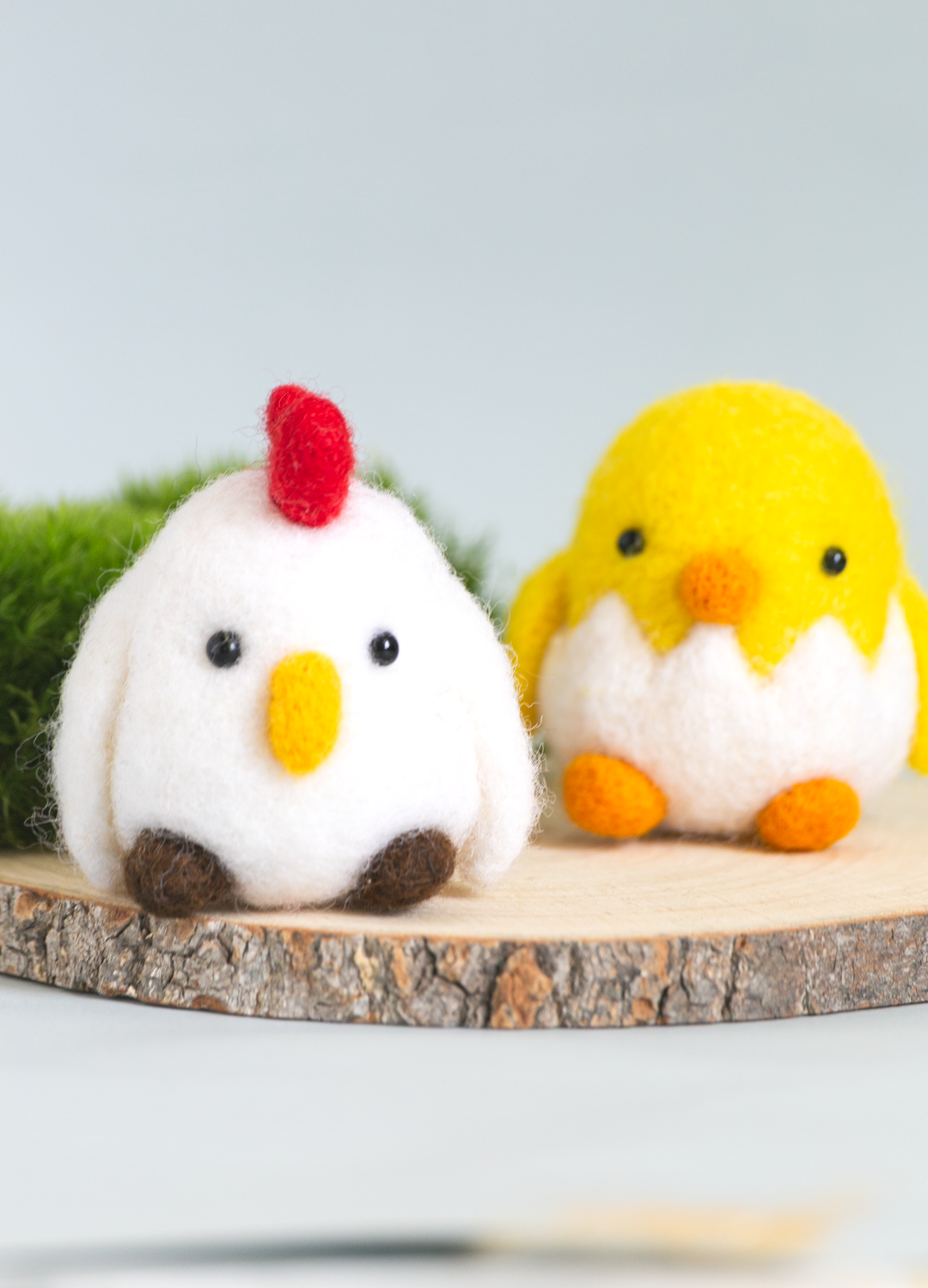 Hen and Chick Ornaments