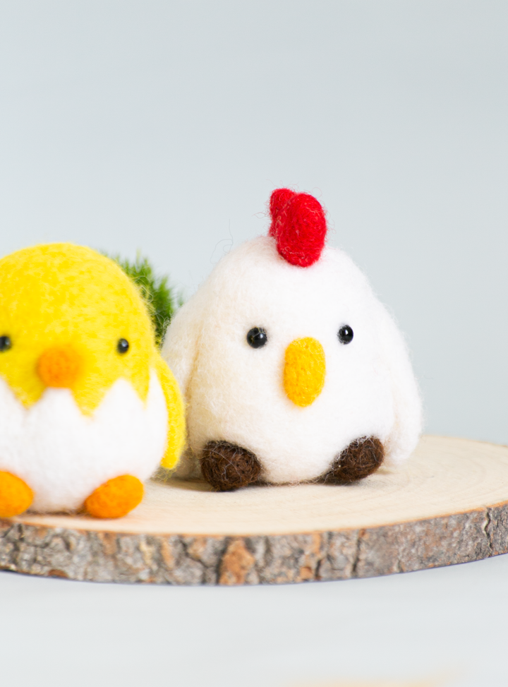 Hen and Chick Ornaments