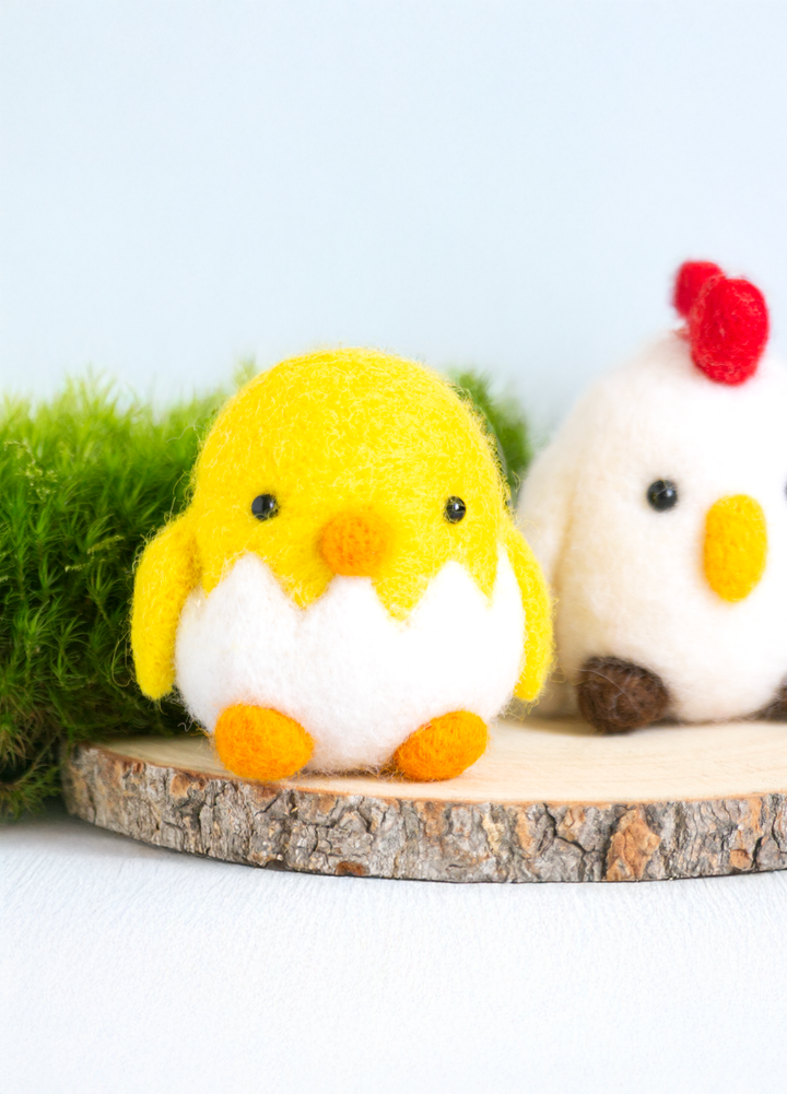 Hen and Chick Ornaments