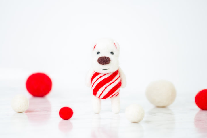 Candy Cane Bear