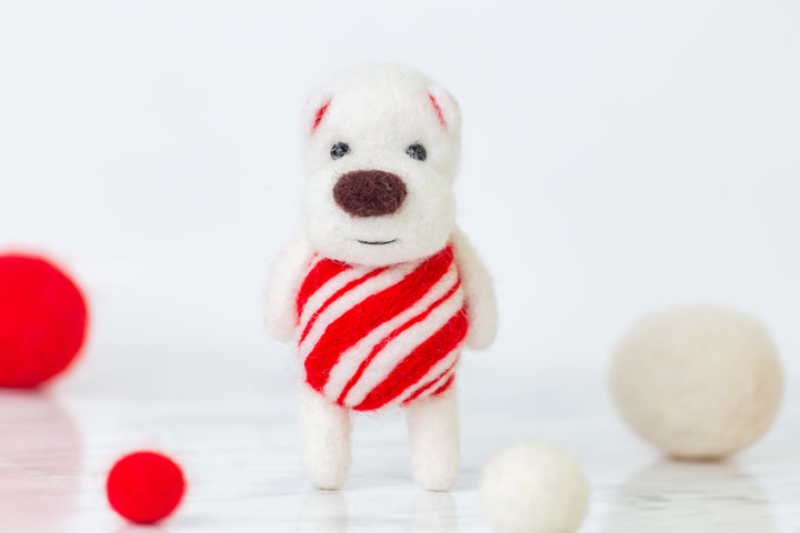 Candy Cane Bear