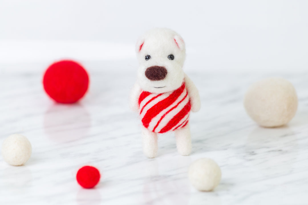 Candy Cane Bear