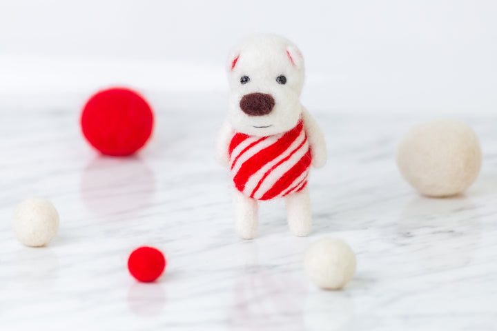 Candy Cane Bear
