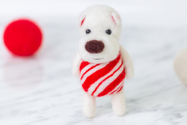 Candy Cane Bear
