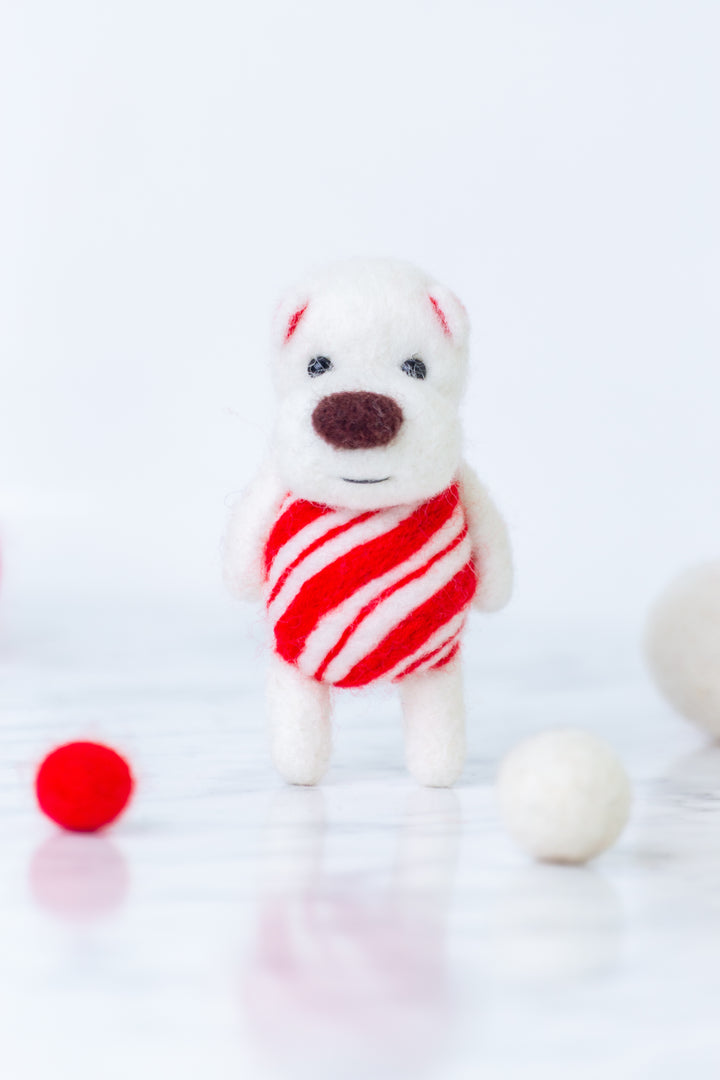 Candy Cane Bear