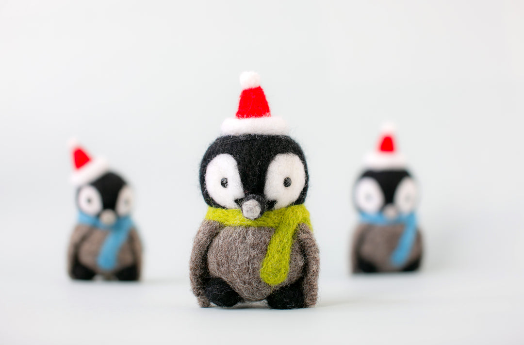 Felted Baby Penguin