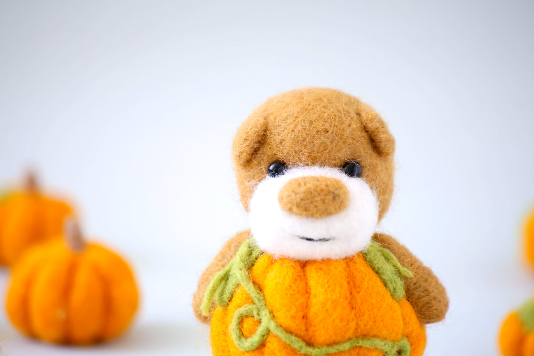Pocket Pumpkin Bear