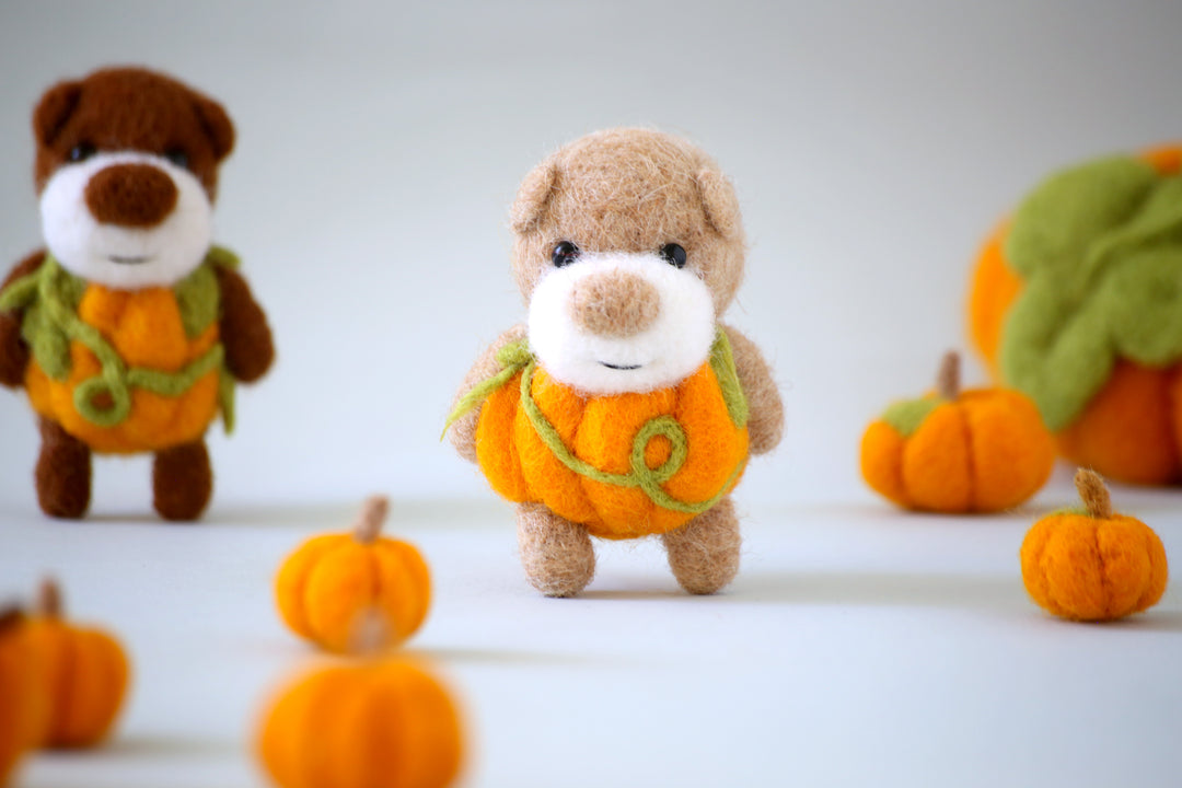 Pocket Pumpkin Bear