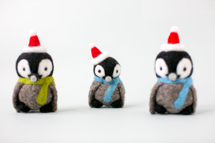 Felted Baby Penguin