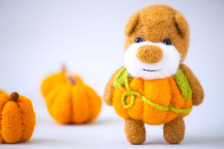 Pocket Pumpkin Bear