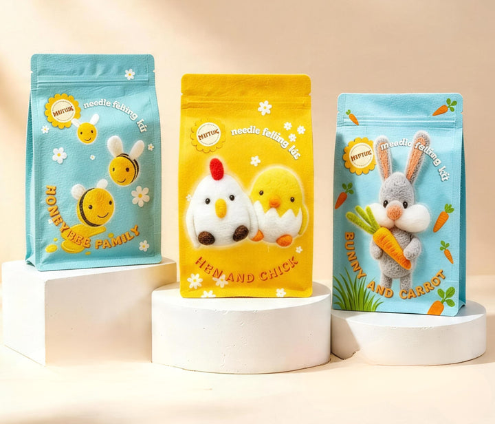 ✨ 🌼Spring DIY Needlefelting Kit Bundle 🌼✨