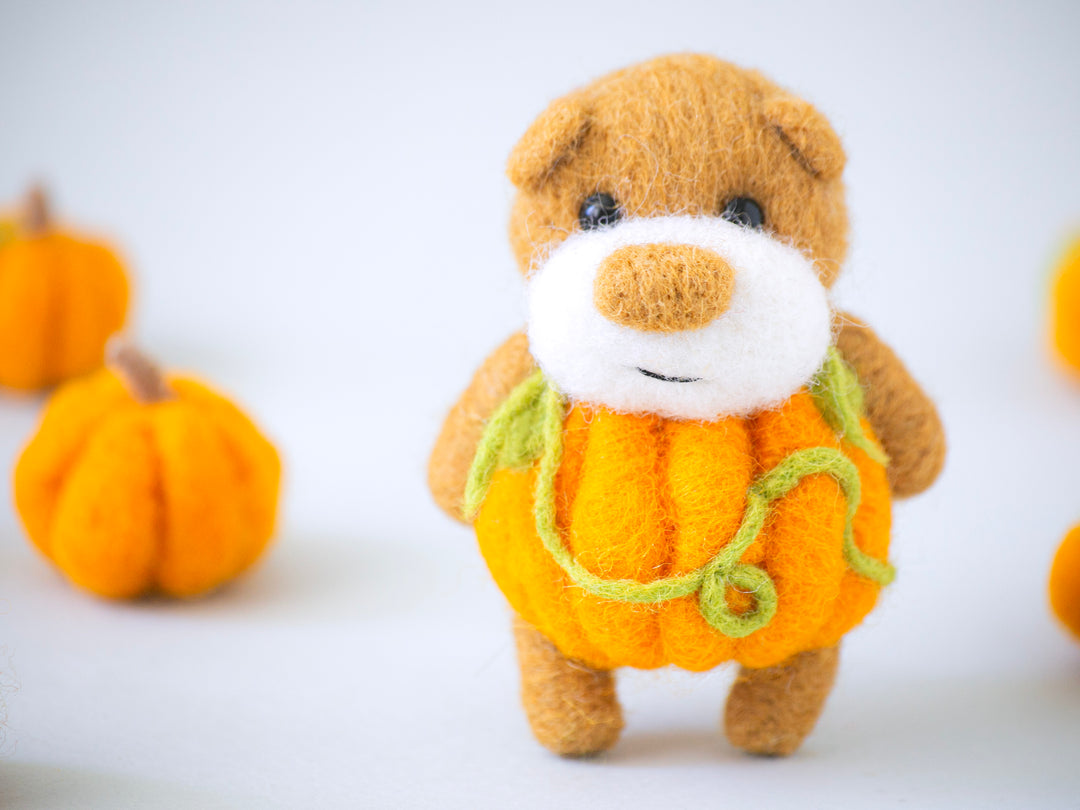 Pocket Pumpkin Bear