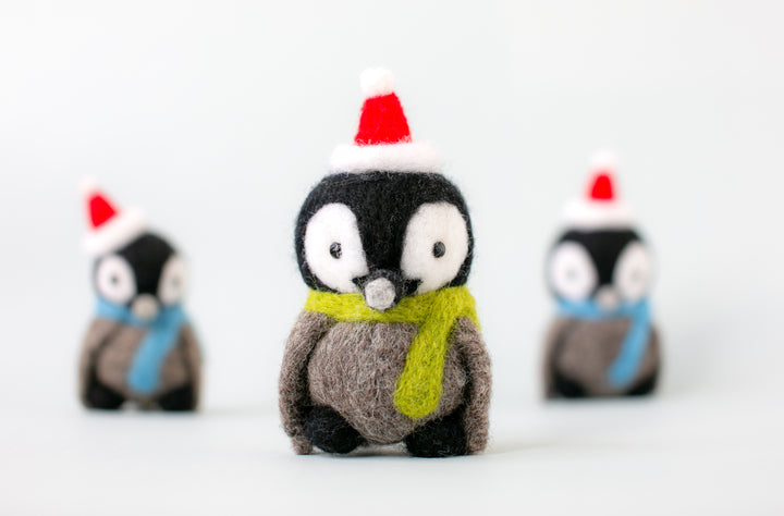 Felted Baby Penguin