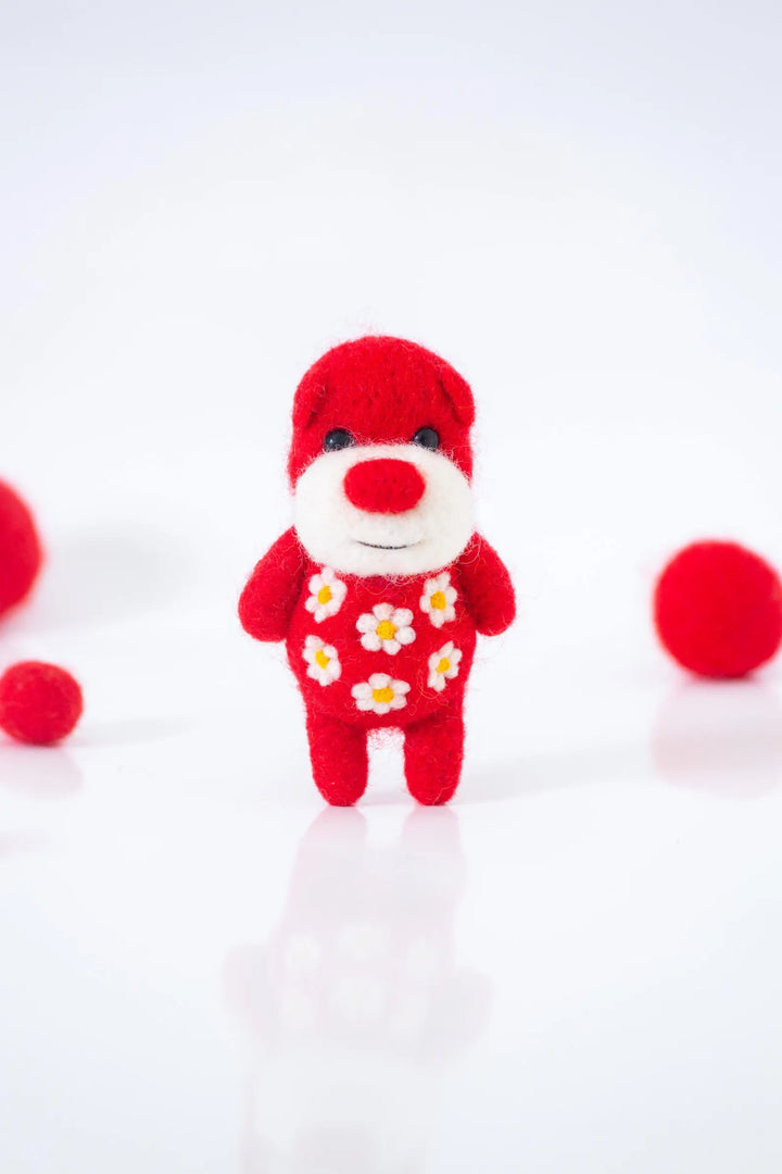 Red Carded Merino Wool