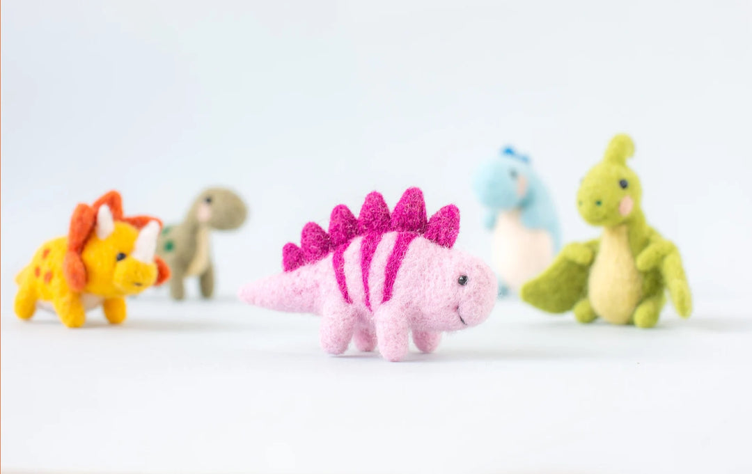 Pink Carded Merino Wool