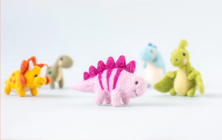 Pink Carded Merino Wool